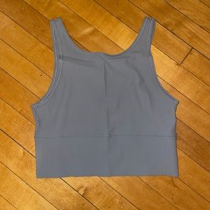 Lululemon Power Pivot Tank Rhino Grey